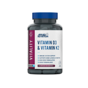 Vitality Vitamin D3 & Vitamin K2 60 CAP